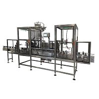 Semi-automatic filling and capping machine bottlelinearindustrial