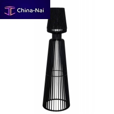 Contemporary lampshade PARIS 3037fabricwood