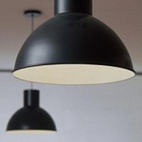 Pendant lamp LUNEsteelsheet steelcontemporary