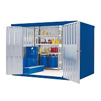 Intermodal storage container 115685Wgalvanised steellockabledouble door