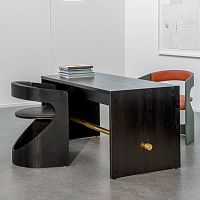 Contemporary table PING-PONGMDFplywoodhigh-pressure laminate
