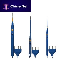 Electrosurgical electrode straight