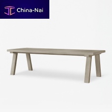 Contemporary dining table MALIBUwoodenwooden baserectangular