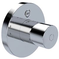 Shower mixer tap LINO: 120.641.11wall-mountedelectronicchromed metal