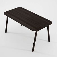 Contemporary dining table CURBUSashash baserectangular