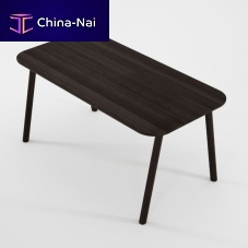 Contemporary dining table CURBUSashash baserectangular