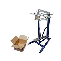 Cardboard box bottom stapling machine PERFECTA L 323 Dmanualmechanicalfor boxes