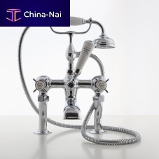 Double-handle shower mixer tap bathtubcountertopwall-mounted