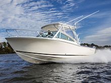 Outboard cabin cruiser 25 EXPRESStwin-enginehard-topsport-fishing