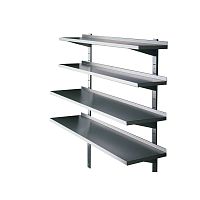 Food display rack 250wall-mountedstainless steelone-sided