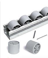 Conveying wheel type roller M0101metal