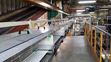 Fiberglass conveyor belt for washingchemical-resistantcold-resistant