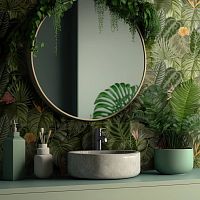 Indoor tile TROPICAL OASIS living roomwallceramic