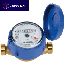Dry dial water meter 1701 seriessingle-jet vane wheel