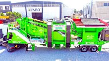 Sand production screening unit ME 1645 seriesvibratingmobilefor bulk materials