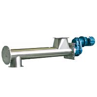 Tubular feeder EASYCLEANworm screwmotorizedfood