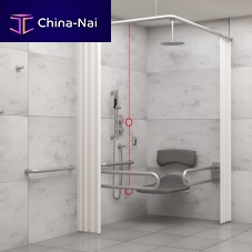 Stainless steel shower PRESTIGE DOC Mcommercialfor handicapped
