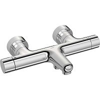 Double-handle shower mixer tap PRISMA : 58102301 wall-mountedthermostaticmetal