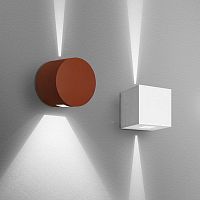 Contemporary wall light Effettooutdoorcast aluminumPMMA