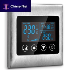 Electronic thermostat adjustablewall-mountedcompact