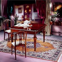 Classic dining table 978Xmahoganymahogany basesquare