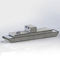 Conveyor oven dryinggas