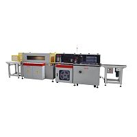 Automatic shrink wrapping machine WM60with shrink tunnel