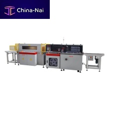 Automatic shrink wrapping machine WM60with shrink tunnel