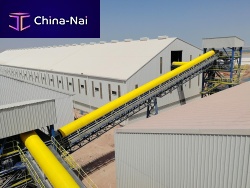 Belt conveyor handlingtransferloading