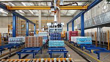 Cartesian palletizer roboticpositioninghandle