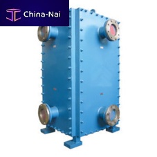 Semi-welded plate heat exchanger stainless steelcompactfor the petrochemical industry