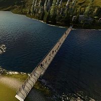 Floating walkway