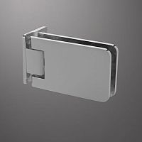 Glass door hinge STARLETT CL40for furnituremetalwith self-closing system