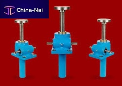 Trapezoidal screw jack MWJ seriestranslating screwaluminumsteel alloy