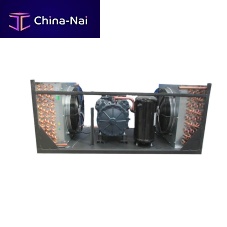 Semi-hermetic condensing unit air-cooled