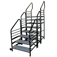 Straight staircase steel framecommercialoutdoor