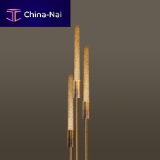 Floor-standing lamp STLE PISTONglasscontemporarycorded