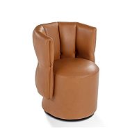 Contemporary chair MADAME Gindoorfabricleather