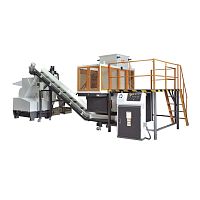 Single-shaft shredder QSS seriesfor pipe