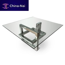 Contemporary table IOS SQUAREDglasssquare