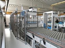 High level infeed palletizer MT 566boxautomatic