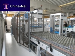 High level infeed palletizer MT 566boxautomatic