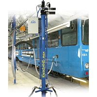 Automatic filling system for sandcompact