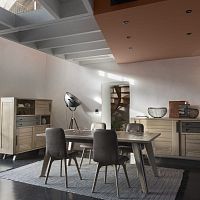 Contemporary table ARTISANEwoodenrectangular