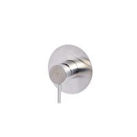 Shower mixer tap T20130Swall-mountedstainless steelbathroom