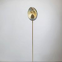 Floor-standing lamp COQUILLAGESbrassArt Decocorded
