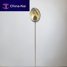 Floor-standing lamp COQUILLAGESbrassArt Decocorded