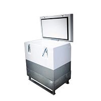 Dry ice intermodal container Enobox 160Lwith lidcustomcold chain
