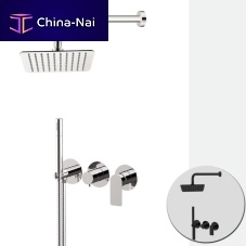 Wall-mounted shower set AMBITION AI715ZD2PL7720built-incontemporaryfor hotel