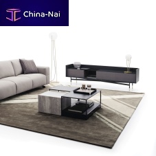 Modular table BAGcontemporaryporcelain stonewaremetal base